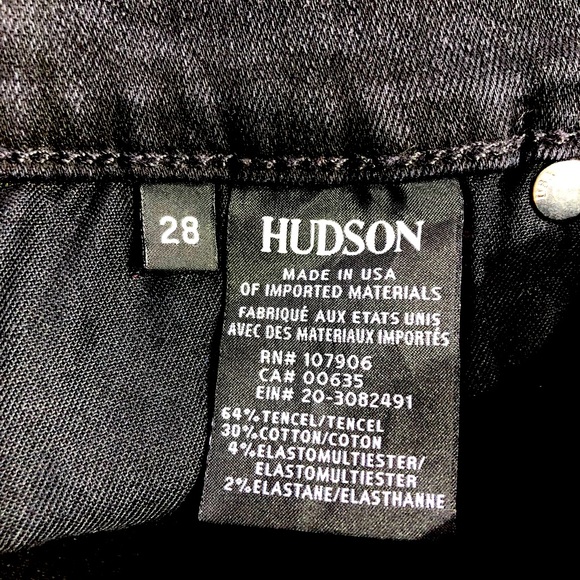 Hudson Roe Midrise Super Skinny Ankle Jeans - Picture 5 of 8